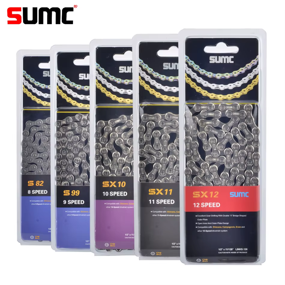 SUMC – chaîne demi-creux pour vélo de route et vtt