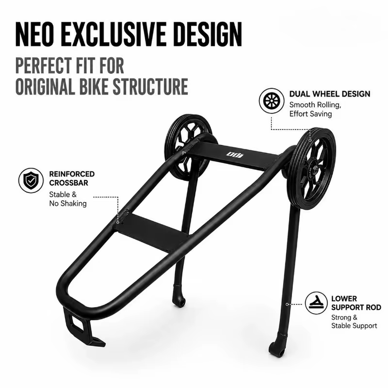Porte-bagages arrière ODI pour vélo pliant Brompton JAVANEO