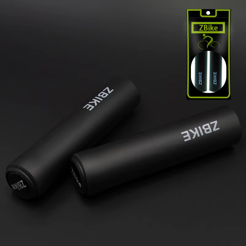 Poignées de guidon de vélo en silicone pour VTT, poignées de vélo d'extérieur, couverture anti-brûlure, support de bain, pièces de vélo, 1 paire