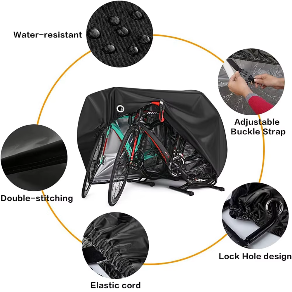 Housse de vélo pour 2 vélos