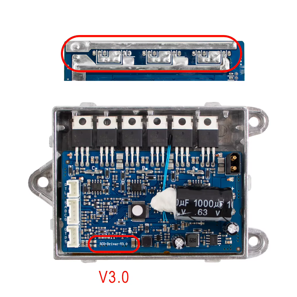 Driver-V3.0 Contrôleur Carte Principale ESC Switchboard pour Xiaomi M365 1S Pro 2 MI3 Scooter Électrique Motherboar