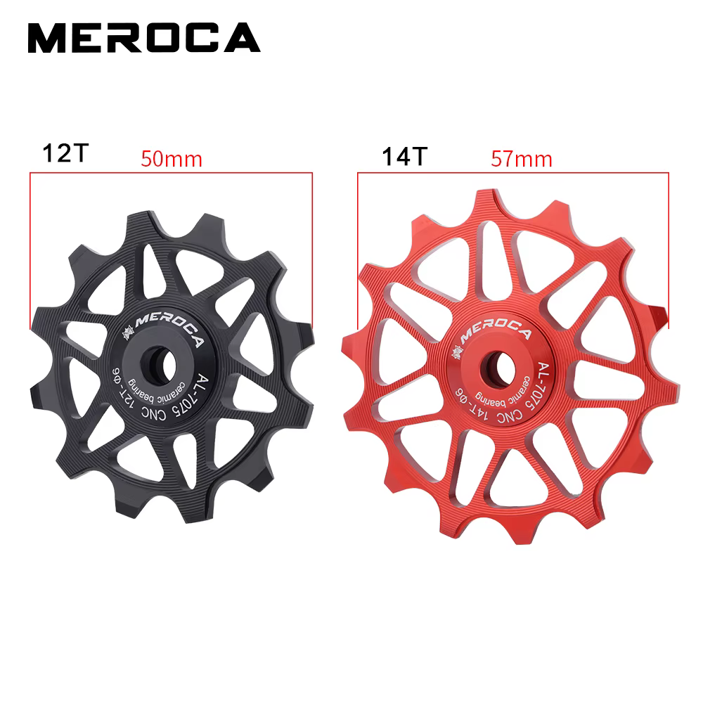 MEROCA poulies en céramique 12/14T dérailleur de vélo 9v 10v 11v