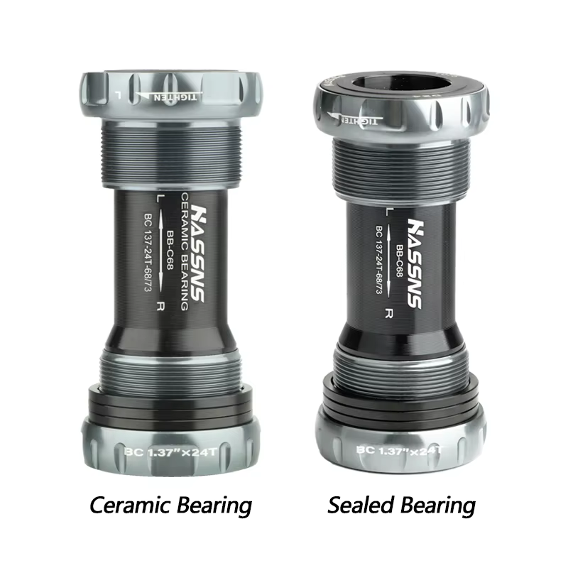 HASSNS – support de pédalier en céramique Hollowtech, pour vtt, BB68