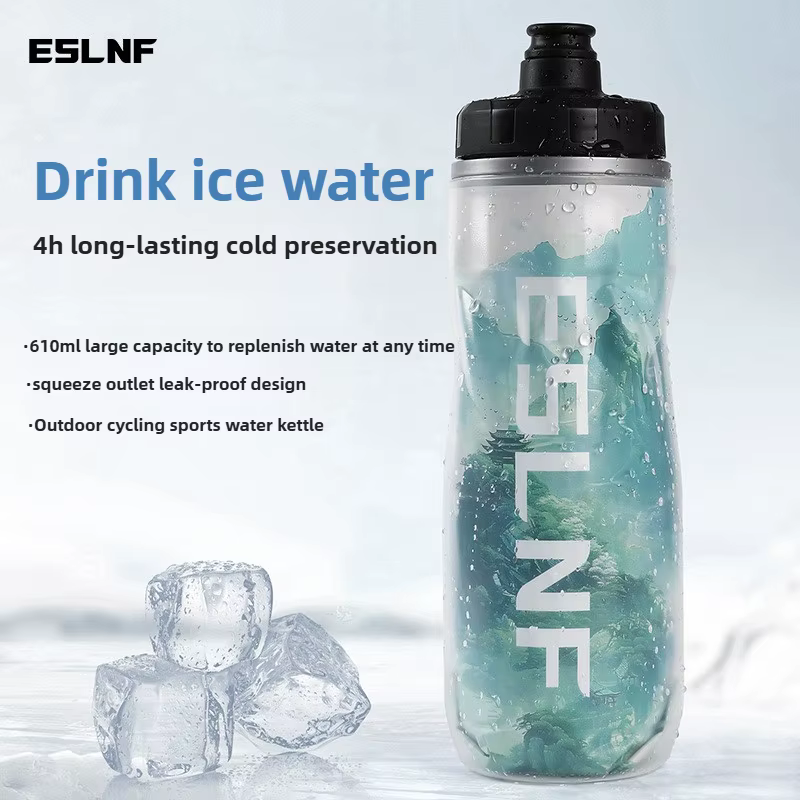 ESLNF bouteille d'eau automotrice de grande capacité isolée Iceberg vélo