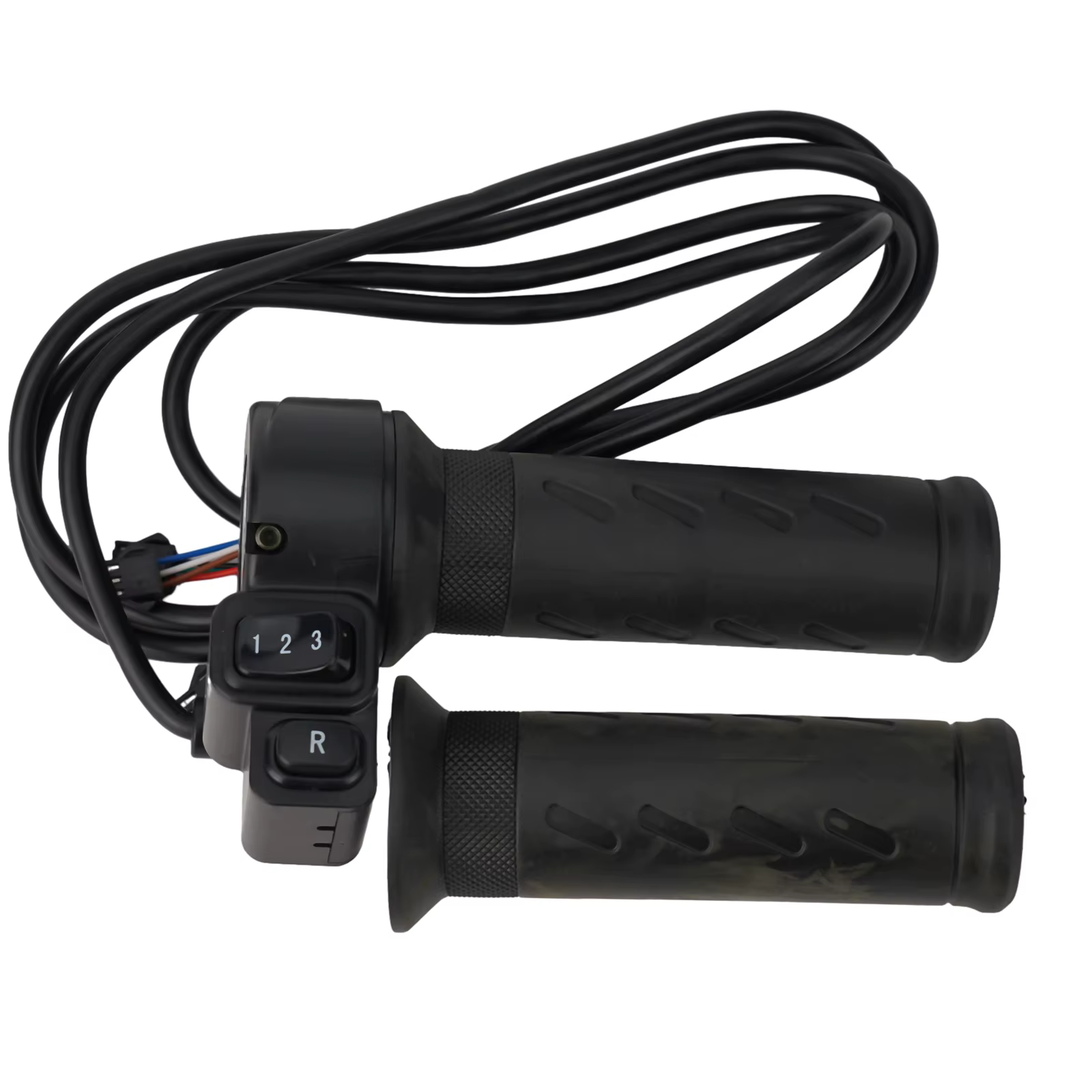 Accélérateur de vitesse EBikeTwist à 3 vitesses 24V 36V 48V 72V pour Scooter électrique guidon de vélo interrupteur