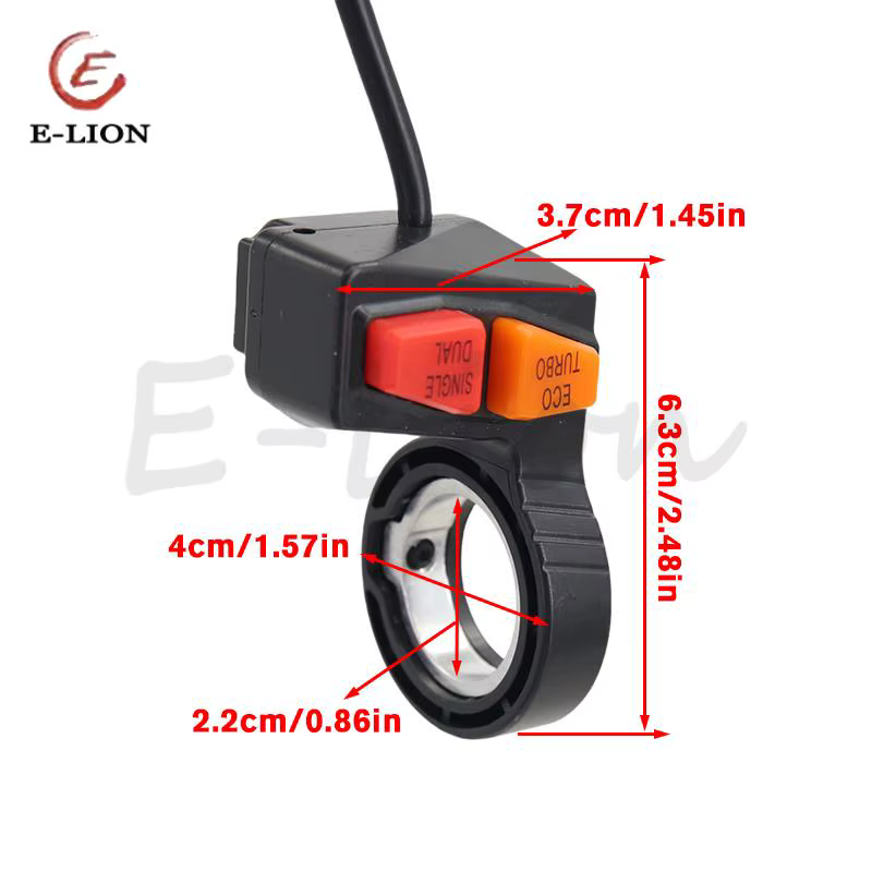Interrupteur de conversion pour trottinette électrique à moteur simple/double