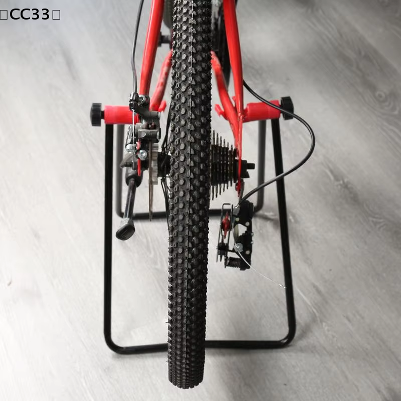 Support de stationnement vertical triangulaire pour vélo de route