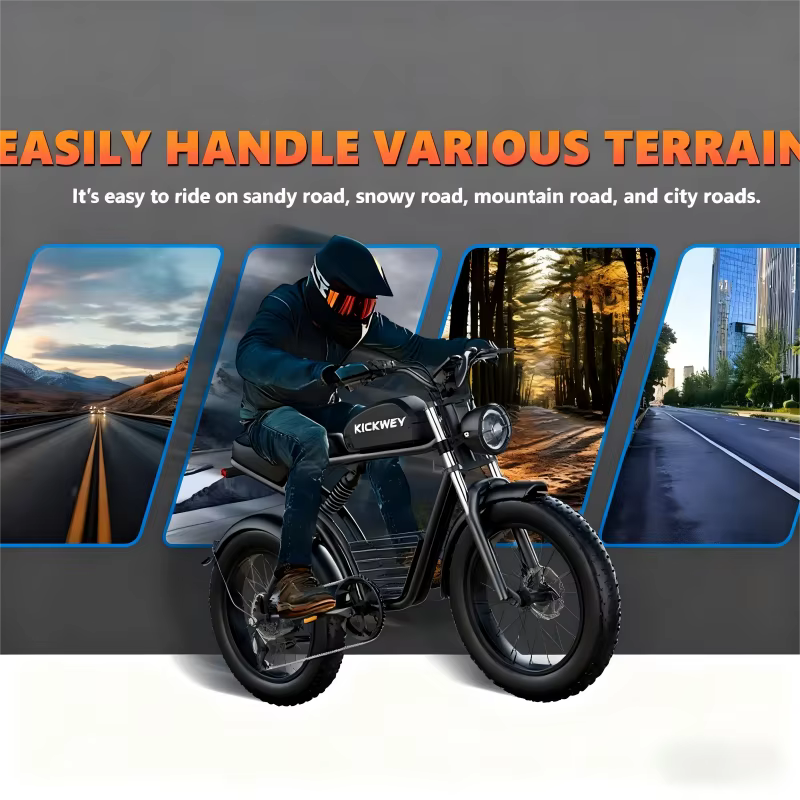 Moto électrique K7 Ebike 3000W 40AH