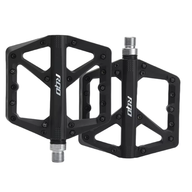 RGO pédales de vélo vtt plate-forme en Nylon repose-pieds plat VTT poignée de palette roulements de pédalier