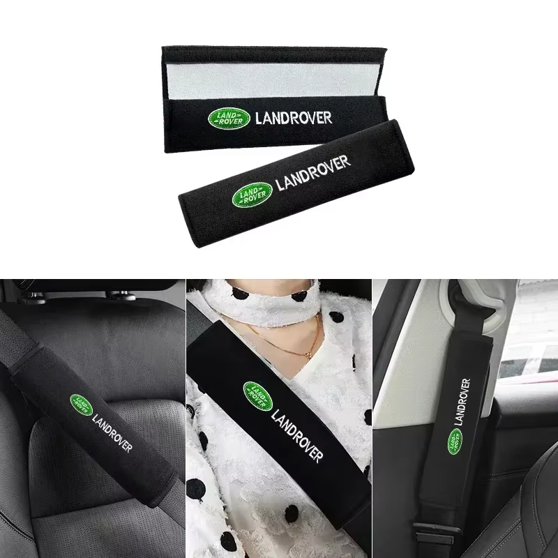 Housses de ceinture de sécurité pour Land Rover Freelander 2 L2 LF Discovery 3 4 L319 L462 Range Rover 3 4, 2 pièces, accessoires