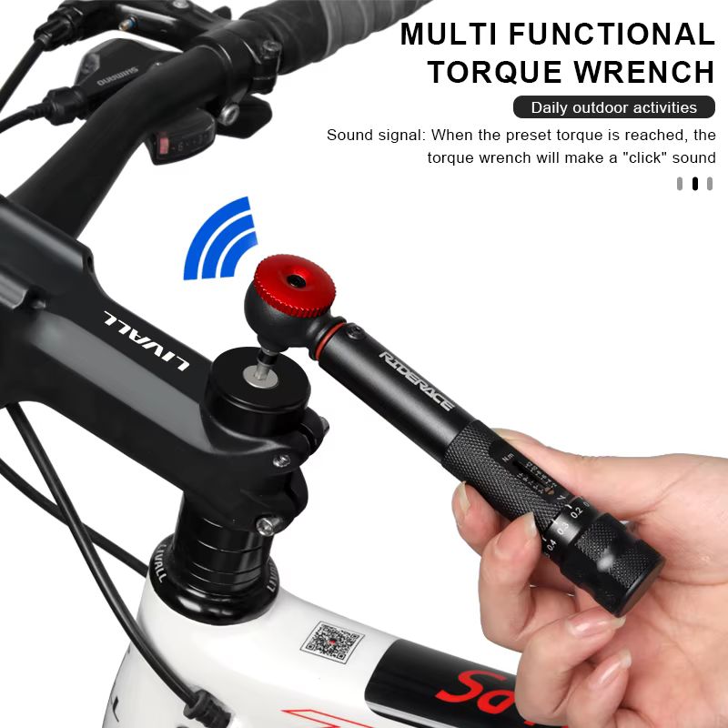 RIDERACE clé Allen de vélo clé à cliquet dynamométrique Portable tournevis de cyclisme sur route ensemble d'outils de