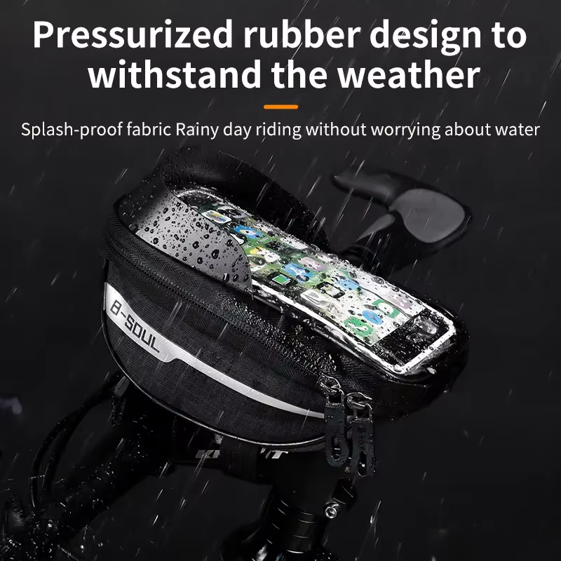Sac de cadre avant de téléphone de vélo/vélo