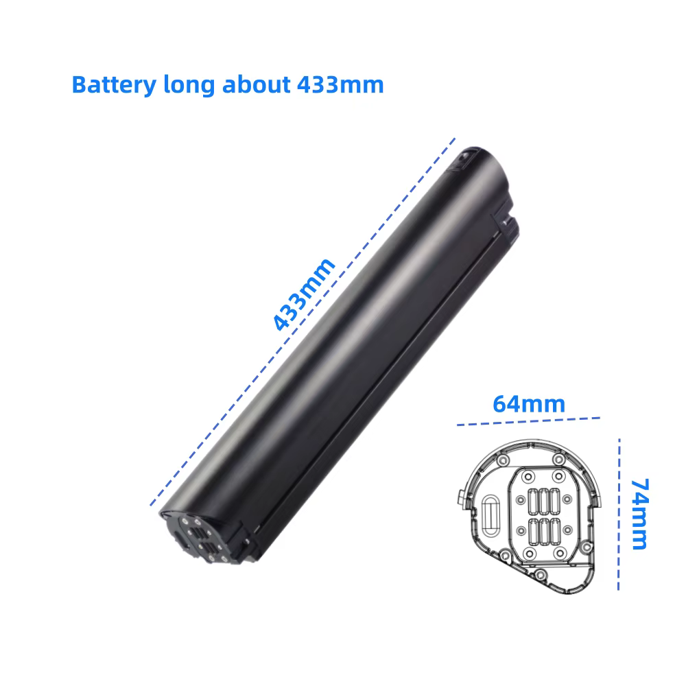 Gotrax Dolphin 26 "batterie de vélo électrique 36v 7.8Ah 10Ah 10.4Ah 12.8Ah 14Ah Li-ion
