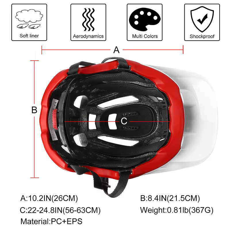 WEST BIKING – Casque de sécurité respirant et ultraléger pour VTT