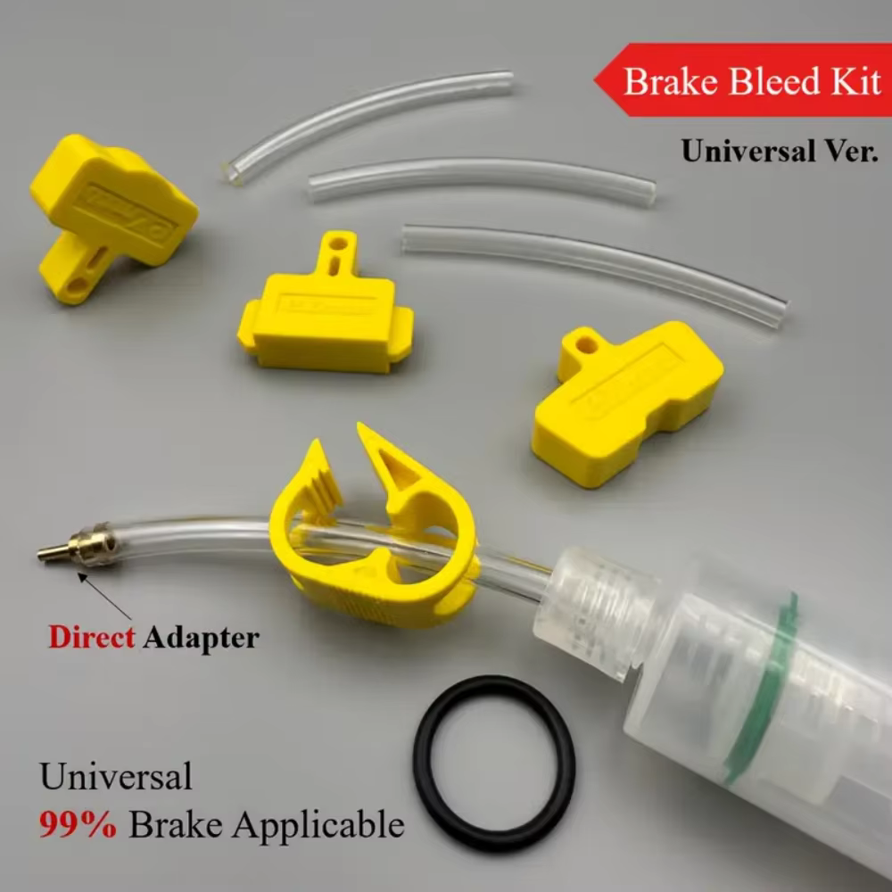 Kit de purge d'huile et d'entretien des freins à disque hydrauliques pour vélo électrique et trottinette