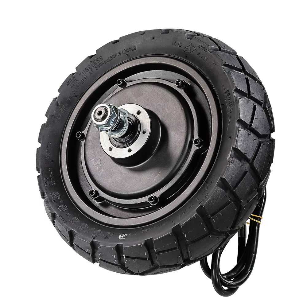 Moteur universel avec pneu tubeless pour trottinette électrique AUSOM DT2 PRO / L2 MAX / KUGOO F3 PRO MAX / F3 PLUS 48V 52V Avant et Arrière