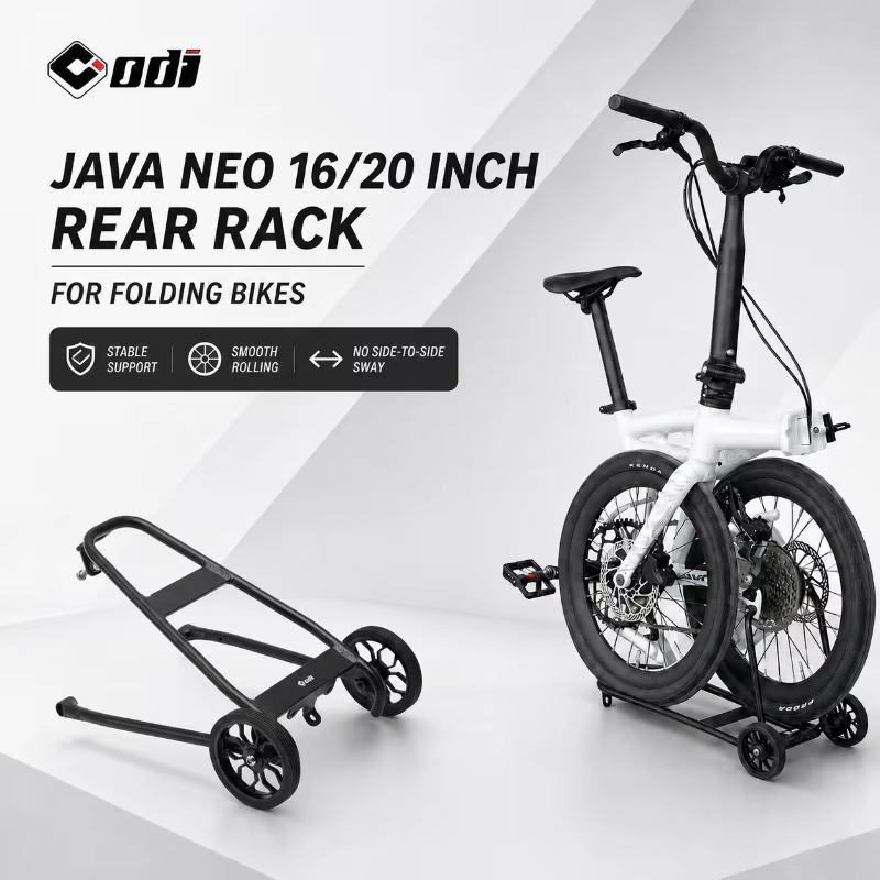 Porte-bagages arrière ODI pour vélo pliant Brompton JAVANEO