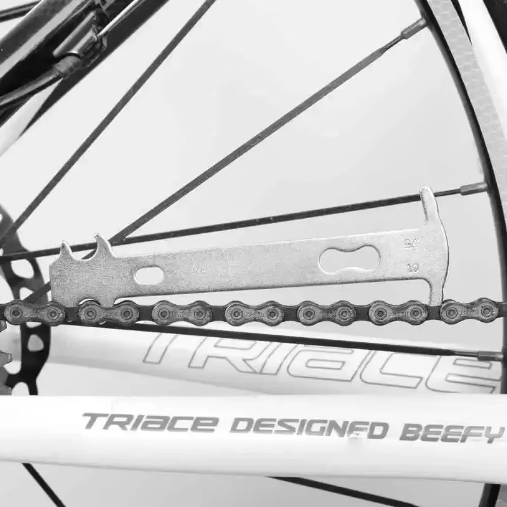 Jauge de mesure d'usure de chaîne de vélo