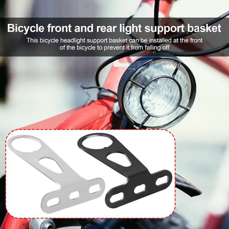 Support de lampe avant et arrière anti-chute pour vélos électriques