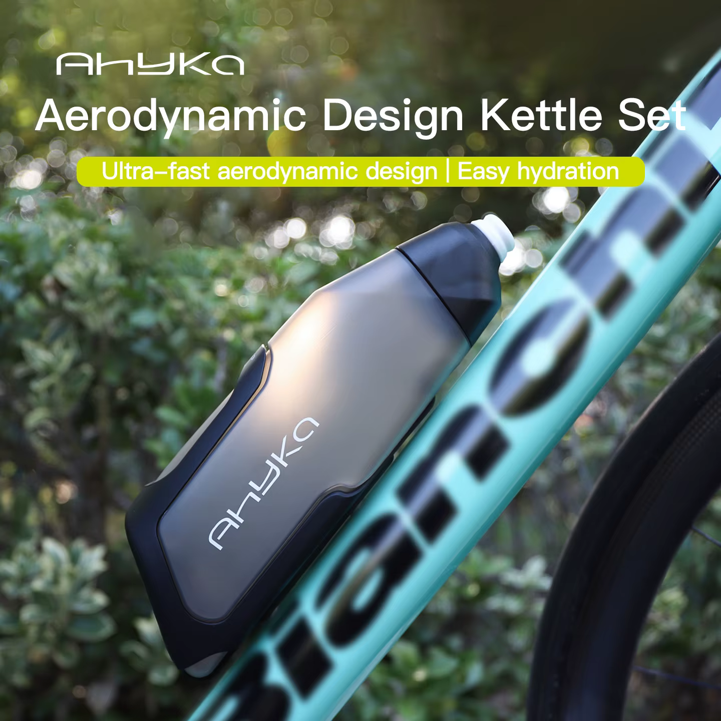 Ensemble de bouteilles d'eau de cyclisme aérodynamique bouteille