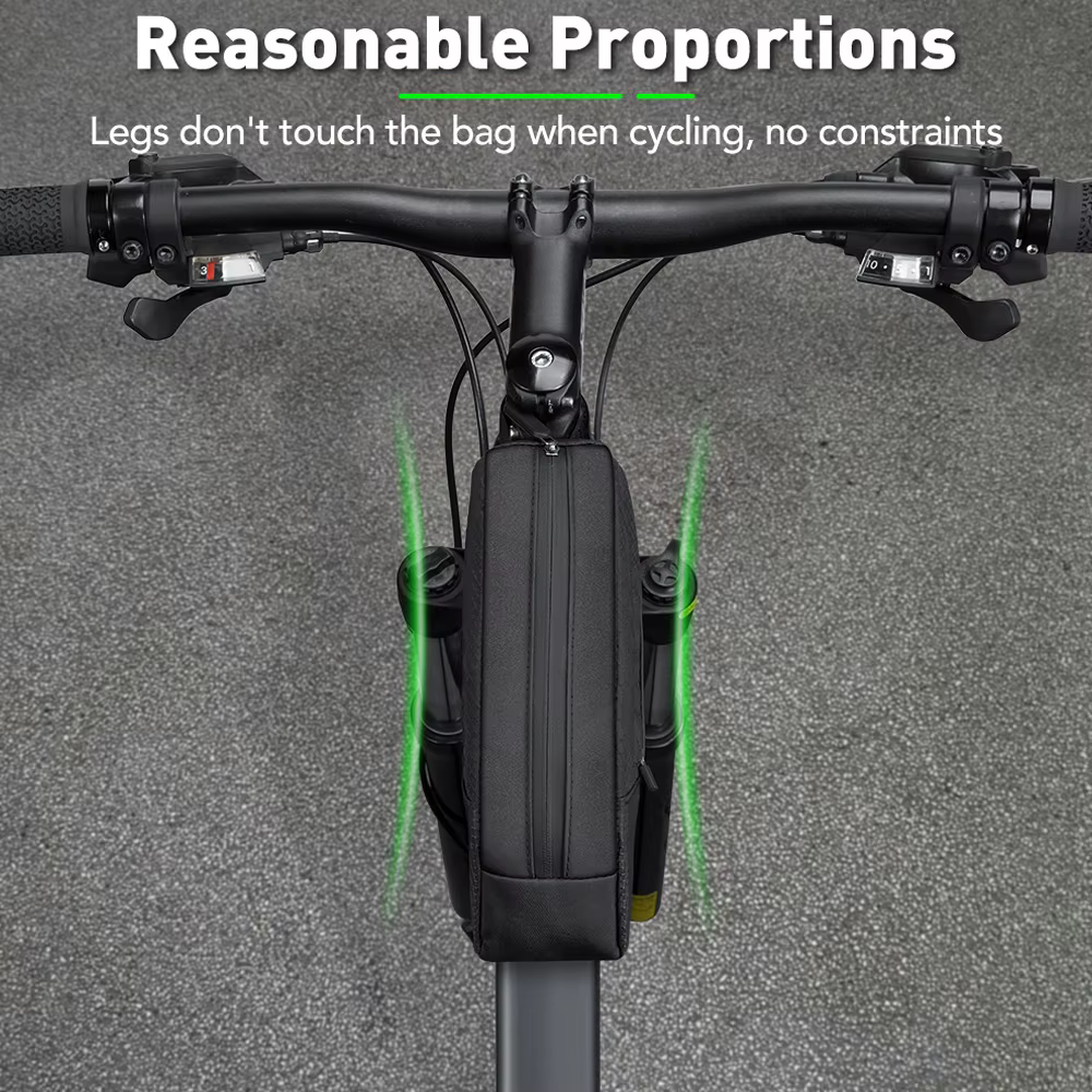 Sac étanche ultraléger de grande capacité pour cadre supérieur avant de vélo
