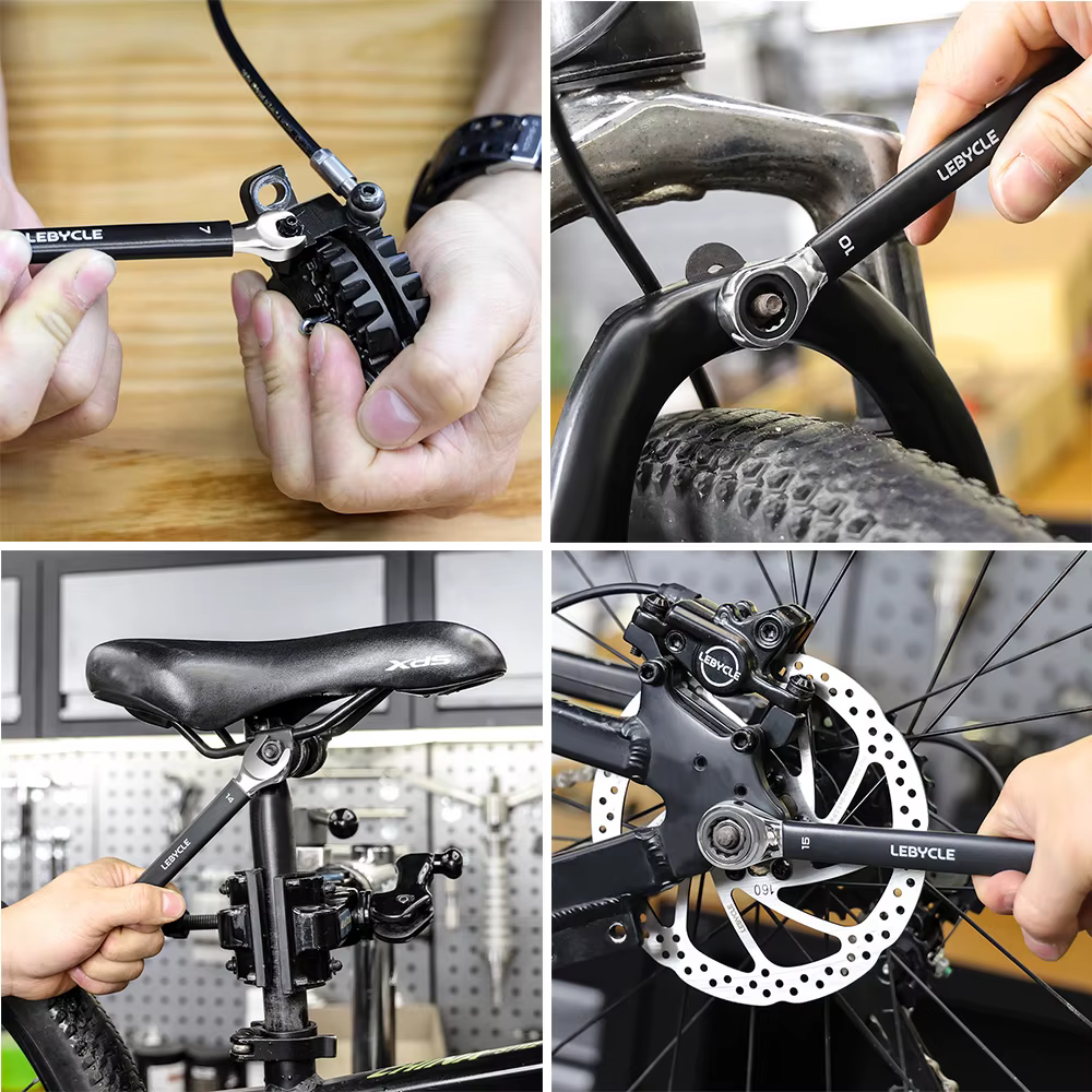 Clé à cliquet LEBYCLE pour vélo de route et VTT
