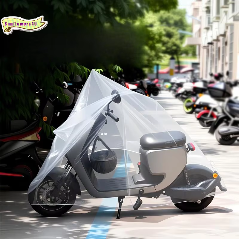 Housse de protection imperméable et anti-UV pour vélos, abri extérieur anti-poussière et résistant à la pluie, grande capacité pour plusieurs vélos