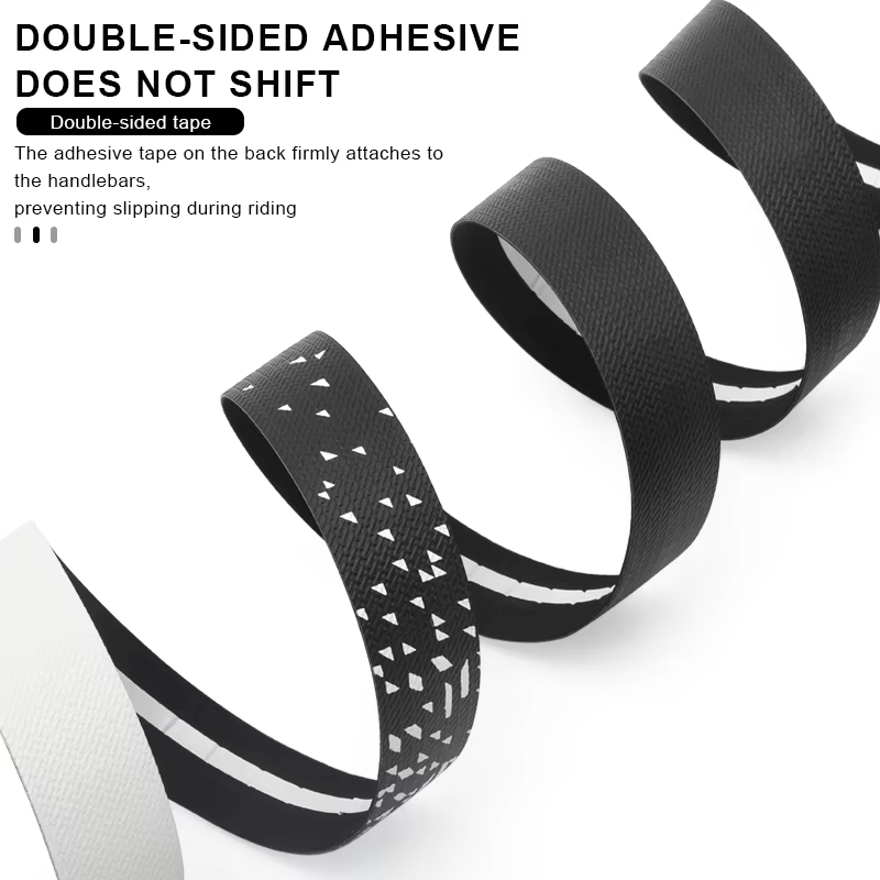 RIDERACE bandes de guidon de vélo Absorption des chocs confortable EVA + PU souple pour bande