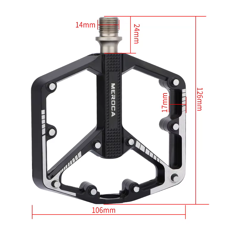 Pédales de vélo en aluminium MEROCA