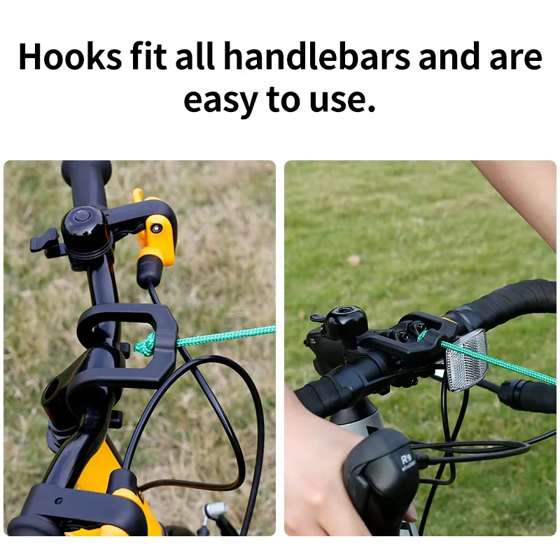 Corde de remorquage de vélo Flexible et rétractable