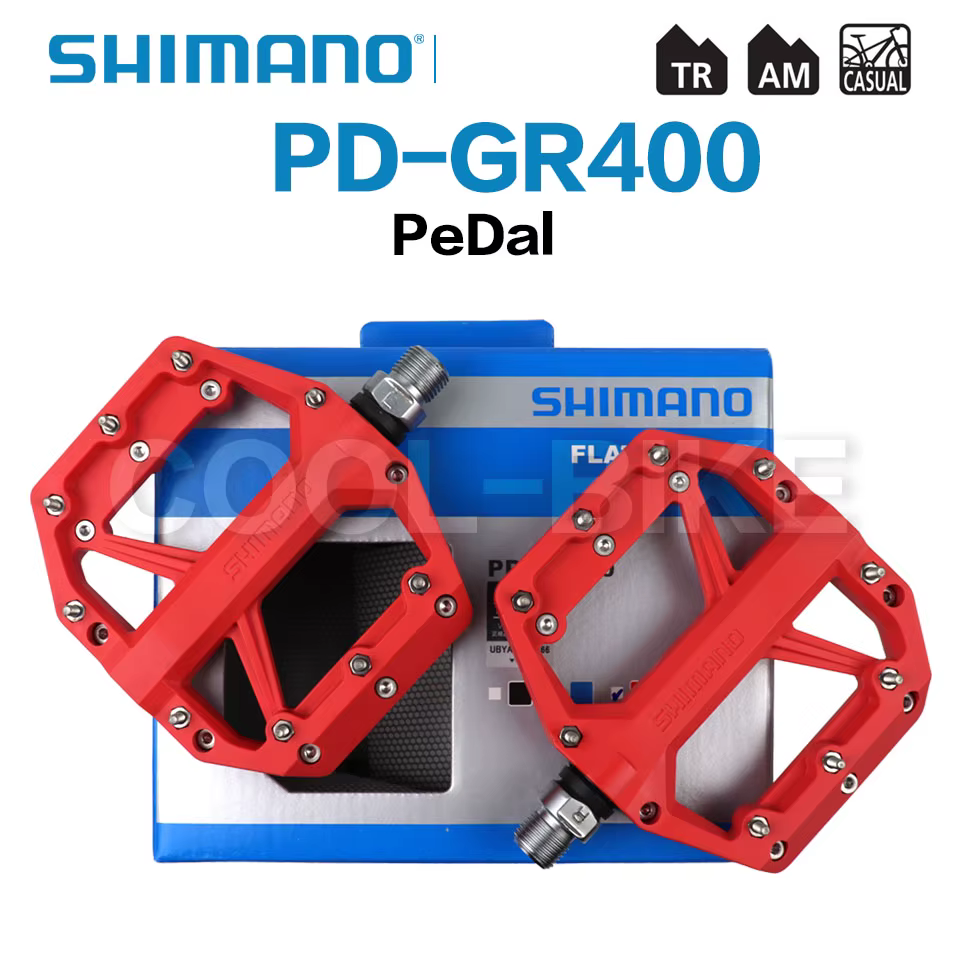 Shimano PD GR400 GR500 Pédales Plates pio VTT/Trail/Endflats/BMX Vélo