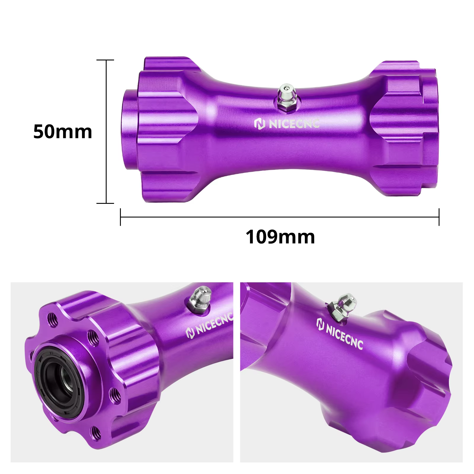 NICECNC pour Surron Light Bee X S L1E vélo de saleté électrique 2024 axe d'entraînement central en aluminium et poulie secondaire pour Segway X160 X260