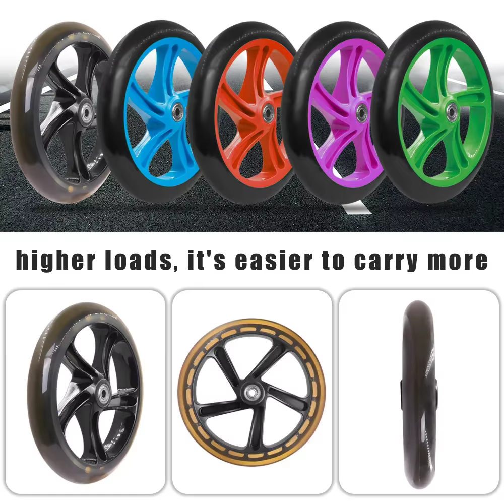 Roues de trottinette pour adultes de 200mm
