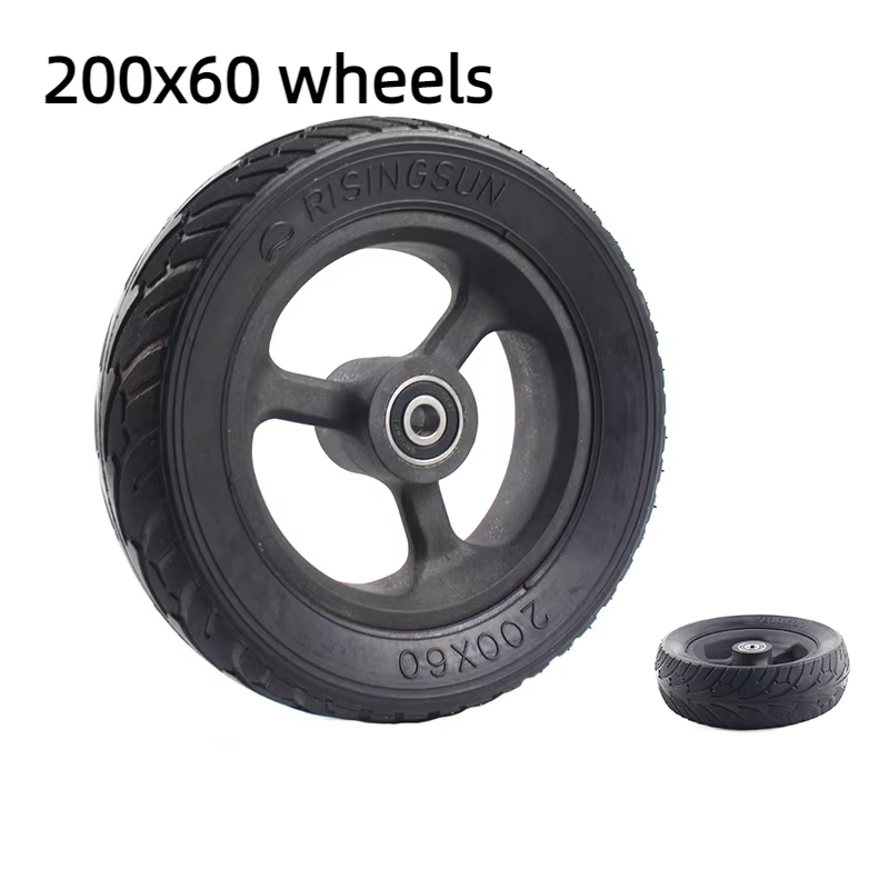 Pneus solides de 8 pouces 200x60 pour trottinette électrique