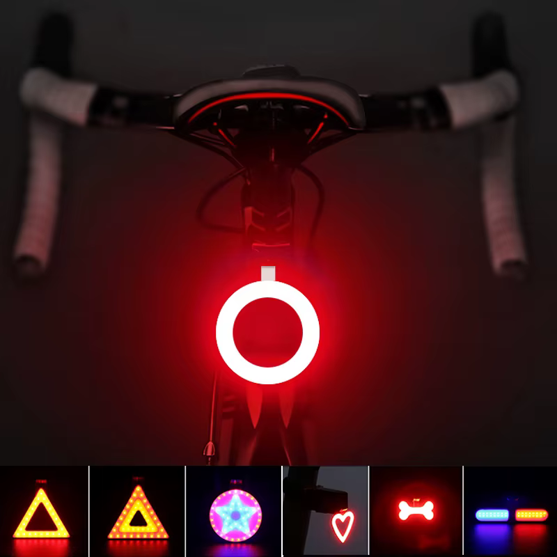 Feu arrière de vélo, lampe de cyclisme