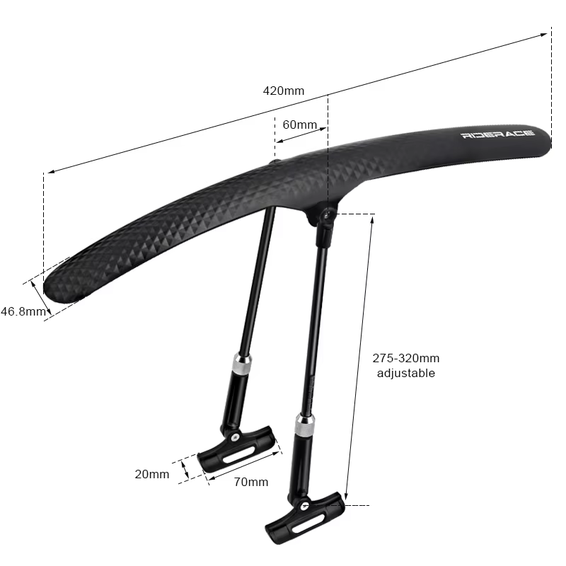Garde-boue de vélo de montagne RIDERACE