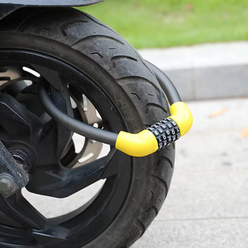 Antivol de vélo à code à 5 chiffres