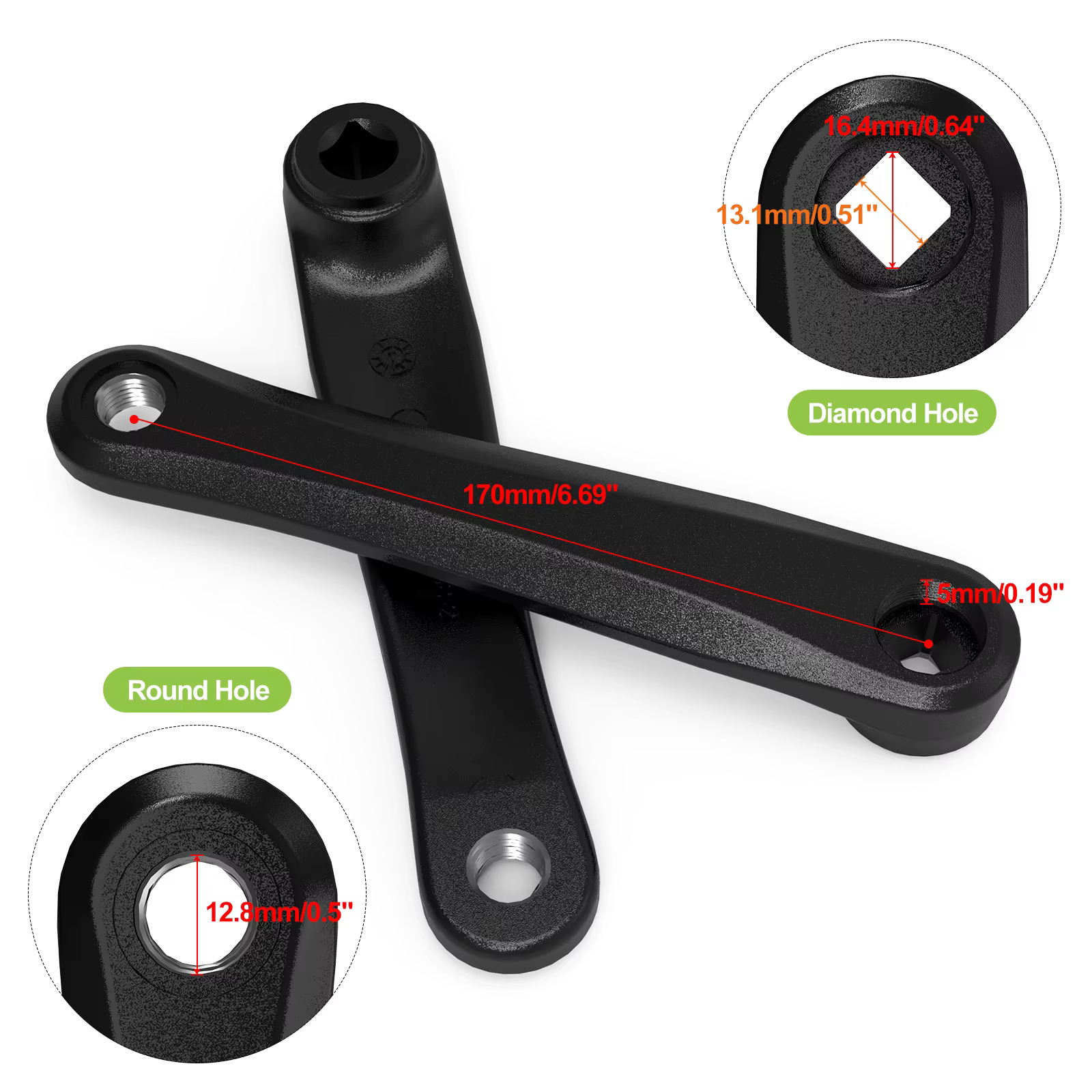Manivelle BAFANG pour vélo électrique
