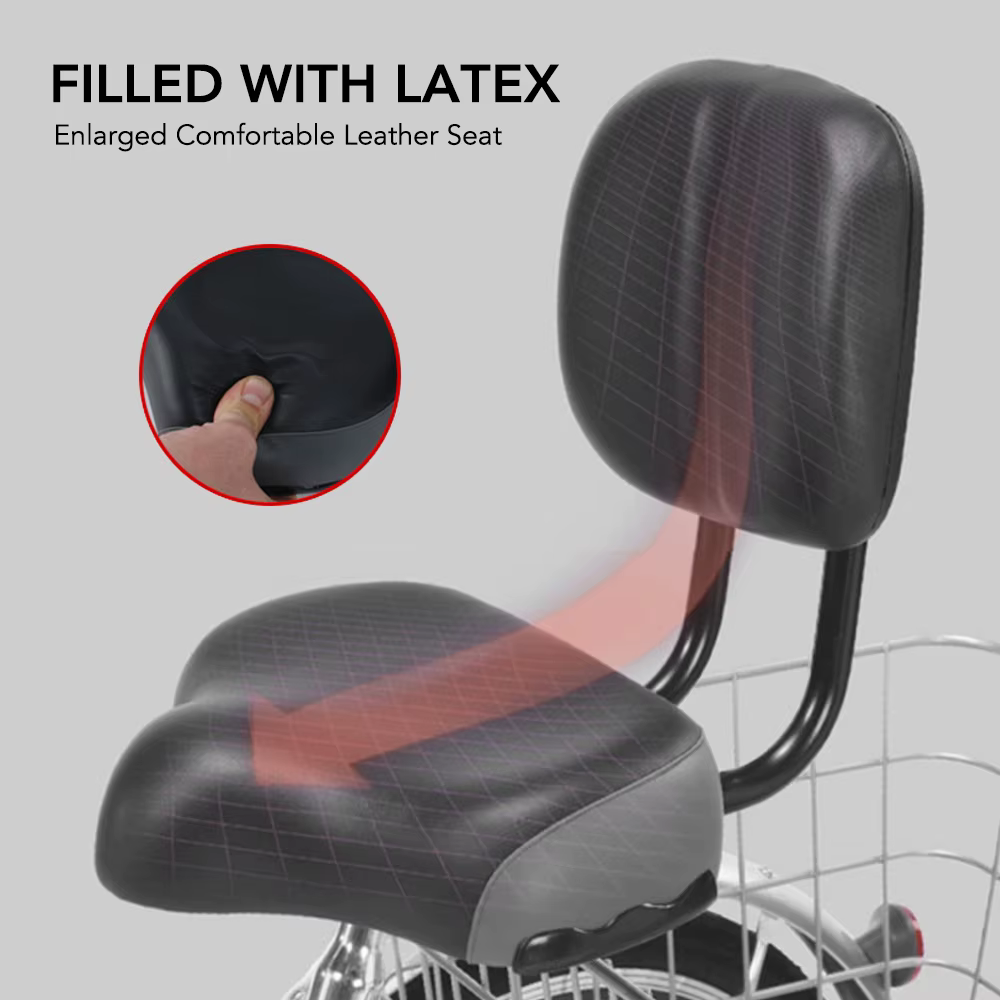 Sièges de vélo confortables pour hommes et femmes