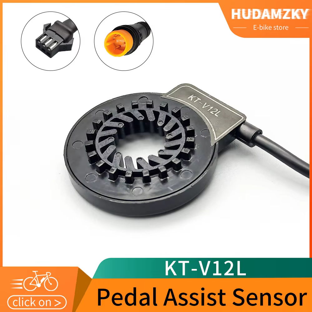 KT V12L Ebike PAS capteur 6 Magnent double Hall capteurs 12 signaux pédale pour vélo électrique Kit de Conversion pièces