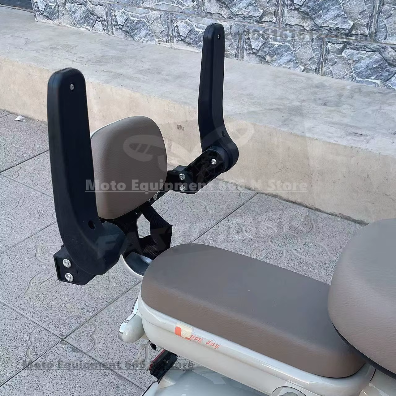Garde-corps de siège de vélo électrique pliable pour enfant