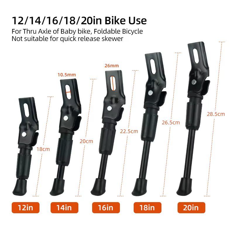 Support de stationnement de vélo avec trou de montage nar