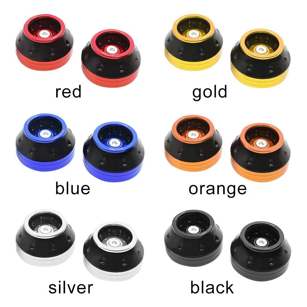 Accessoires pour trottinette électrique en alliage d'aluminium durable : Patins de protection antichoc et anti-chute