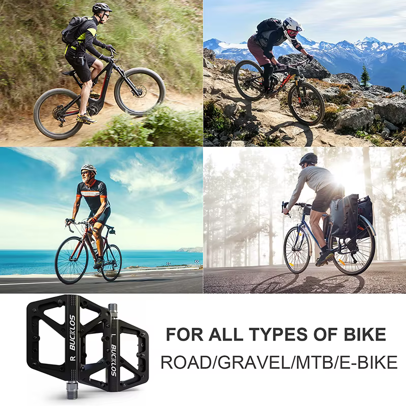BUCKLOS pédale de vélo plate-forme
