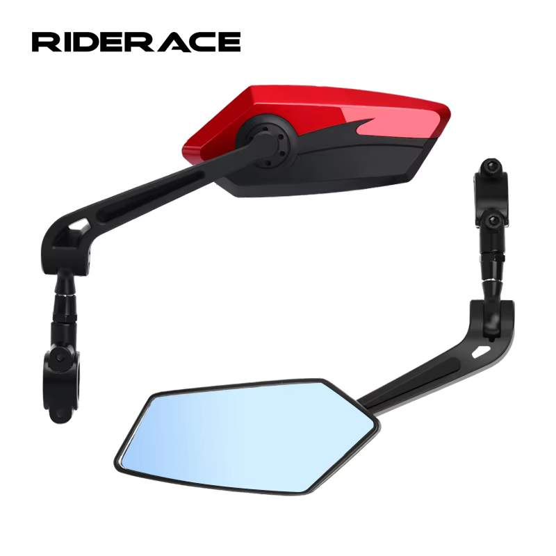 Rétroviseur de vélo bicolore grand Angle réflecteur clair large gamme rétroviseurs