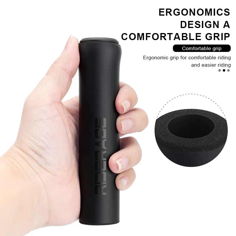 Poignées de vélo en Silicone éponge souple pour vtt VTT housse de guidon anti-dérapant absorbant les chocs Scooter poignée de cyclisme sur route