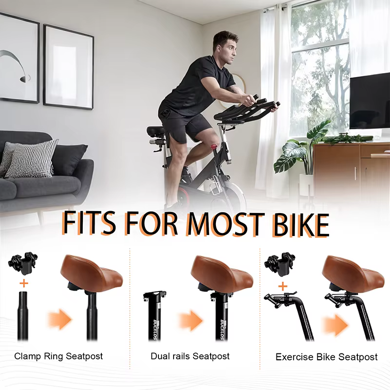 Selle de vélo surdimensionnée BUCKLOS sans embout