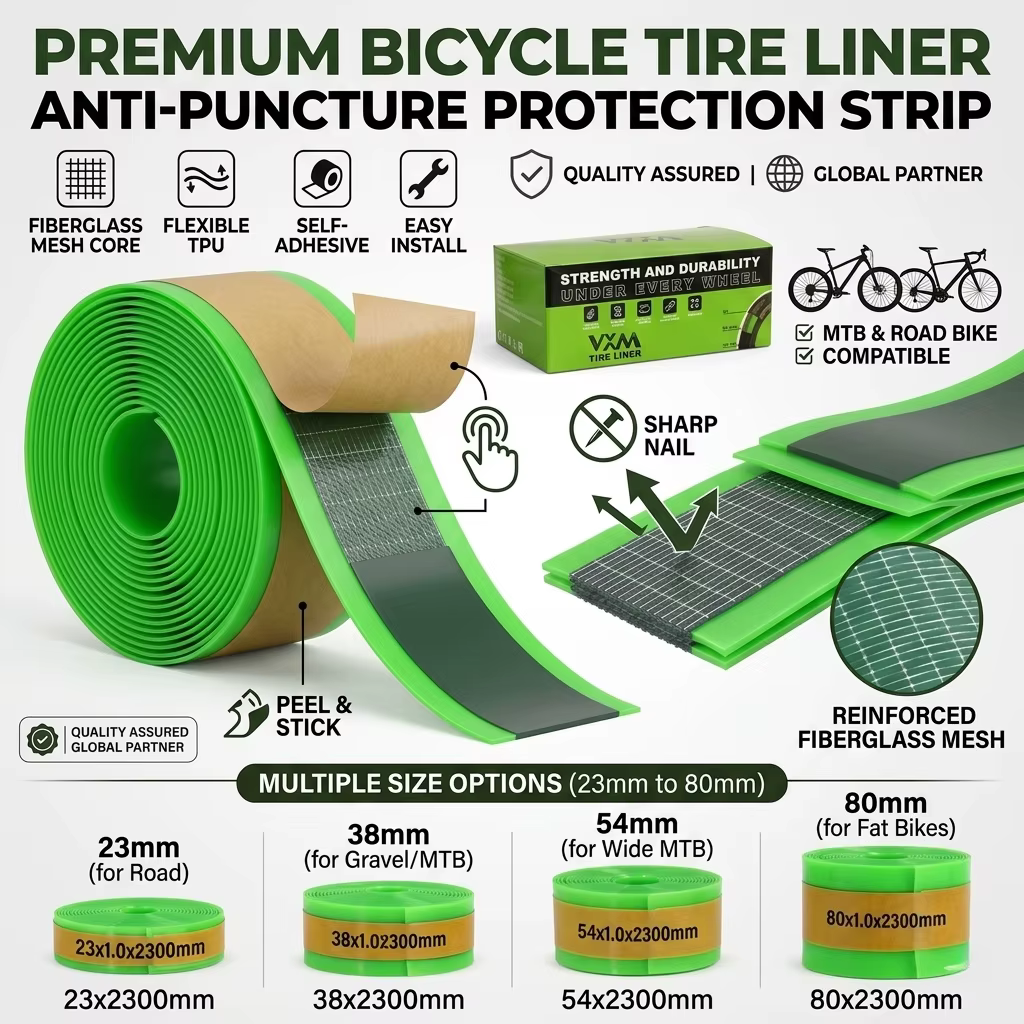 Bande de protection anti-crevaison pour pneu de vélo