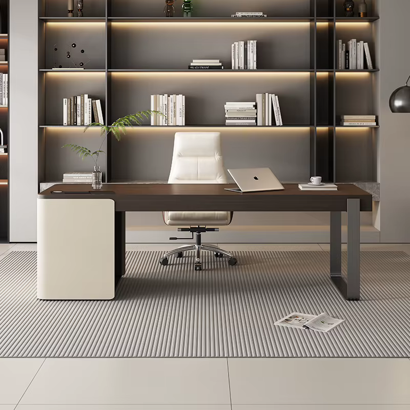 Bureau de luxe en bois rangement concepteur jeu écriture vanité organisateurs de bureau travail Schreibentisch meubles