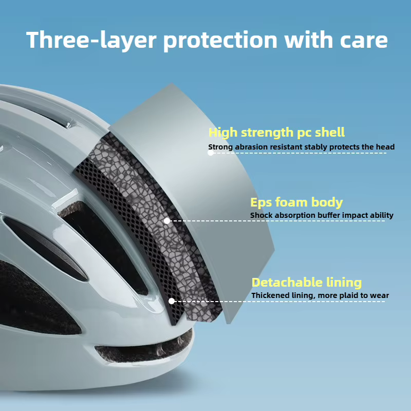 EPS casque de cyclisme homme femmes route VTT